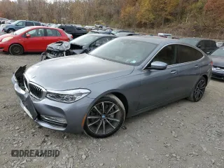2018 BMW 6 Series 640i xDrive with VIN WBAJV6C50JBK06910, listed as a Copart auction lot 78172284 with 56,471 mi miles and Salvage Title. Bid and sale history available at carsss.com. Image 1.