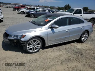 2013 Volkswagen CC Lux with VIN WVWRP7ANXDE563538, listed as a Copart auction lot 58731175 with Not provided miles and Salvage title. Bid and sale history available at DreamBid. Image 1.