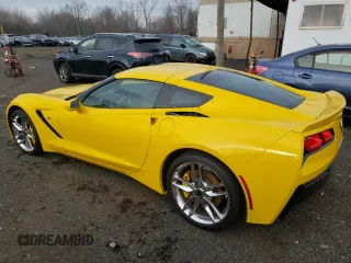 2015 Chevrolet Corvette Z51 2LT with VIN 1G1YJ2D70F5102583, listed as a Copart auction lot 72058602 with 13,818 mi miles. Bid and sale history available at carsss.com. Image 2.
