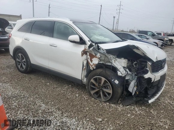 2019 Kia Sorento EX with VIN 5XYPH4A52KG504121, listed as a Copart auction lot 46803375 with 83,035 mi miles and Clean Title. Bid and sale history available at DreamBid. Image 4.