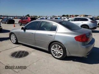2006 Infiniti G35 with VIN JNKCV51EX6M518347, listed as a Copart auction lot 72001394 with 242,188 mi miles and Salvage Title. Bid and sale history available at DreamBid. Image 2.