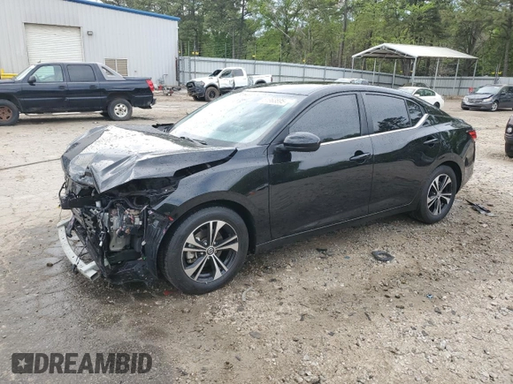 2021 Nissan Sentra SV with VIN 3N1AB8CV1MY321192, listed as a Copart auction lot 51963895 with 64,134 mi miles and Salvage Title. Bid and sale history available at DreamBid. Image 1.