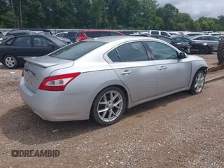 2009 Nissan Maxima S с VIN 1N4AA51E29C809333, выставлен на аукционе IAAI как лот 42369494 с пробегом 117 615 миль миль и . История ставок и продаж доступна на DreamBid. Изображение 4.