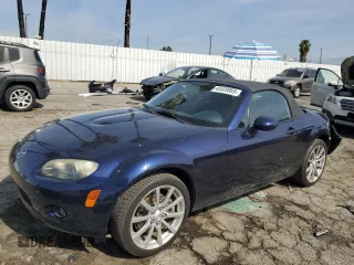 2007 Mazda MX-5 Miata Sport z VIN JM1NC25F470130850, wystawiony jako Copart lot #45409985 z przebiegiem 94 781 mil mil oraz Szkoda całkowita • Salvage title. Historia ofert i sprzedaży dostępna na DreamBid. Obrazek 1.