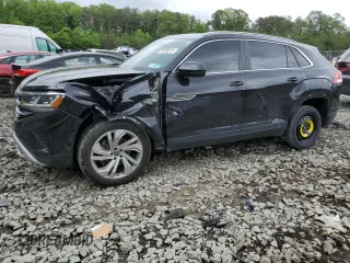 2021 Volkswagen Atlas SEL with VIN 1V2BE2CA7MC213069, listed as a Copart auction lot 55888815 with 45,712 mi miles and Salvage title. Bid and sale history available at DreamBid. Image 1.