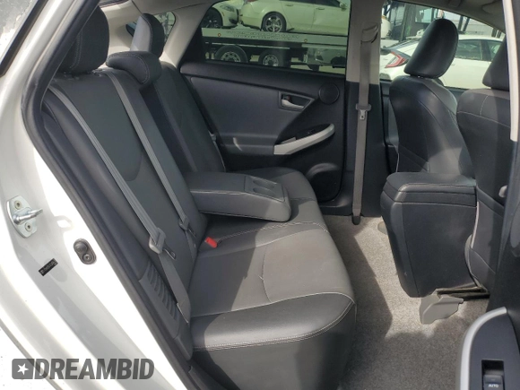 2012 Toyota Prius One with VIN JTDKN3DU3C5498632, listed as a Copart auction lot 47883705 with 127,449 mi miles and Salvage Title. Bid and sale history available at carsss.com. Image 10.