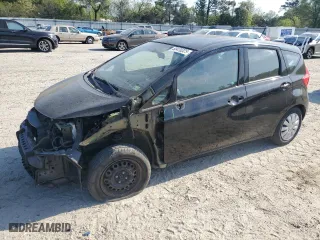 2016 Nissan Versa Note S with VIN 3N1CE2CP2GL390229, listed as a Copart auction lot 53470325 with 66,236 mi miles and Salvage Title. Bid and sale history available at carsss.com. Image 1.