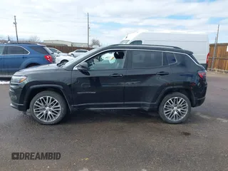 2022 Jeep Compass (RED) Edition with VIN 3C4NJDCB6NT168629, listed as a IAAI auction lot 41636454 with 76,056 mi miles. Bid and sale history available at carsss.com. Image 14.