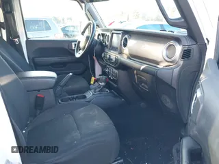 2020 Jeep Wrangler Unlimited Sahara with VIN 1C4HJXENXLW220910, listed as a IAAI auction lot 41090420 with 88,895 mi miles and . Bid and sale history available at DreamBid. Image 5.
