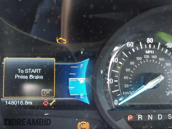 2016 Ford Fusion Titanium with VIN 3FA6P0K92GR284491, listed as a IAAI auction lot 41824323 with 148,016 mi miles. Bid and sale history available at carsss.com. Image 15.