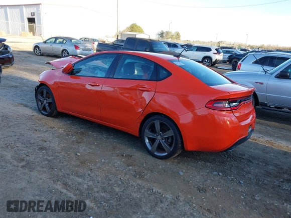 2015 Dodge Dart GT with VIN 1C3CDFEB4FD228331, listed as a IAAI auction lot 41303909 with 41,916 mi miles. Bid and sale history available at carsss.com. Image 3.