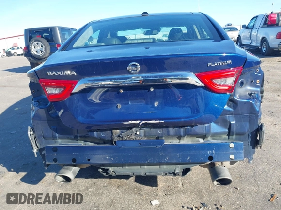 2017 Nissan Maxima SV with VIN 1N4AA6AP9HC435471, listed as a IAAI auction lot 41572210 with 112,159 mi miles and . Bid and sale history available at DreamBid. Image 17.