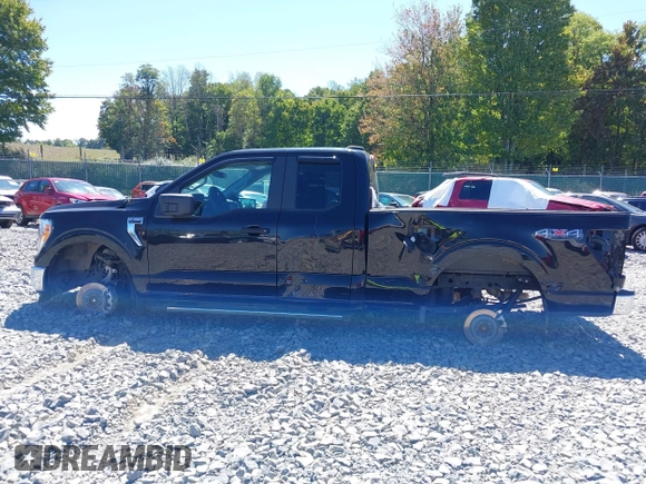 2021 Ford F-150 XL with VIN 1FTEX1EP9MKD20845, listed as a IAAI auction lot 36205781 with 27,824 mi miles and . Bid and sale history available at DreamBid. Image 15.