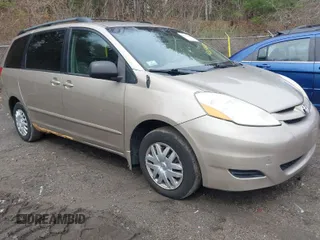 2006 Toyota Sienna CE with VIN 5TDZA23CX6S567473, listed as a IAAI auction lot 42048649 with 192,848 mi miles. Bid and sale history available at carsss.com. Image 1.