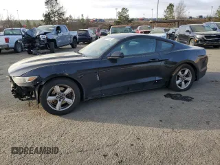 2015 Ford Mustang V6 with VIN 1FA6P8AM8F5373679, listed as a Copart auction lot 49445085 with 130,738 mi miles and Salvage title. Bid and sale history available at DreamBid. Image 1.