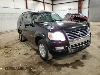 2008 Ford Explorer XLT with VIN 1FMEU73E28UA33544, listed as a Copart auction lot 52620395 with 180,394 mi miles and Clean Title. Bid and sale history available at carsss.com. Image 12.