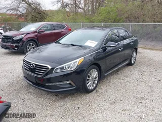2015 Hyundai Sonata 2.4L Sport with VIN 5NPE34AF7FH167121, listed as a IAAI auction lot 42005240 with 110,612 mi miles. Bid and sale history available at carsss.com. Image 20.