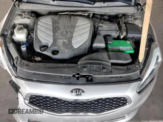 2014 Kia Cadenza Premium with VIN KNALN4D76E5165734, listed as a Copart auction lot 78521494 with 60,408 mi miles and Salvage Title. Bid and sale history available at carsss.com. Image 11.