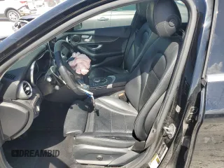 2017 Mercedes-Benz C 300 with VIN 55SWF4JBXHU210780, listed as a Copart auction lot 60922285 with 156,519 mi miles and Salvage title. Bid and sale history available at DreamBid. Image 7.