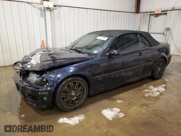 2002 BMW 3 Series M3 with VIN WBSBR934X2EX24732, listed as a Copart auction lot 87181624 with 101,105 mi miles and Salvage Title. Bid and sale history available at carsss.com. Image 1.