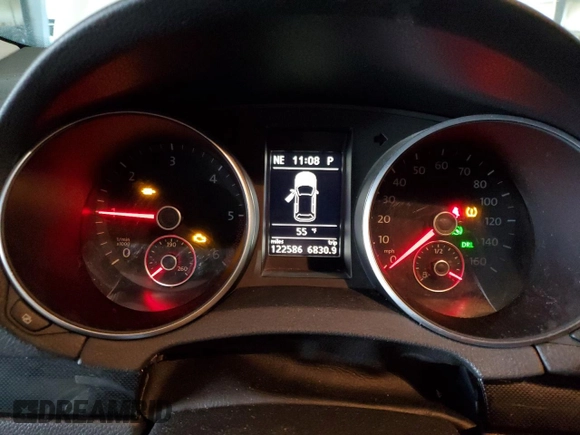 2012 Volkswagen Jetta SportWagen TDI w/Sunroof with VIN 3VWPL7AJ4CM686175, listed as a Copart auction lot 47185874 with 122,586 mi miles and Salvage Title. Bid and sale history available at carsss.com. Image 9.