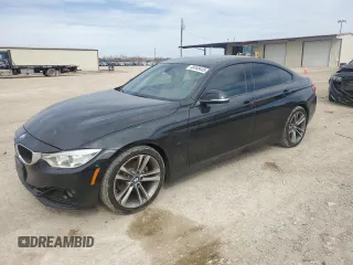 2015 BMW 4 Series 428i z VIN WBA4A5C5XFD410872, wystawiony jako Copart lot #48048445 z przebiegiem 139 492 mil mil oraz Szkoda całkowita • Salvage title. Historia ofert i sprzedaży dostępna na DreamBid. Obrazek 1.