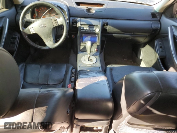 2003 Infiniti G35 w/Leather with VIN JNKCV51E83M016075, listed as a Copart auction lot 84657544 with 196,858 mi miles and Salvage Title. Bid and sale history available at DreamBid. Image 8.