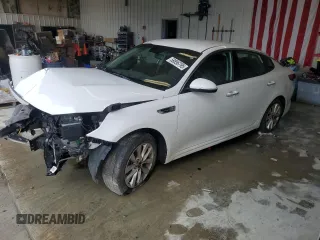 2017 Kia Optima EX with VIN 5XXGU4L37HG174321, listed as a Copart auction lot 59856795 with 146,204 mi miles and Salvage title. Bid and sale history available at DreamBid. Image 1.