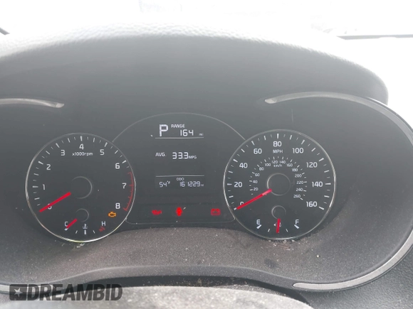 2017 Kia Forte LX with VIN 3KPFK4A75HE061483, listed as a IAAI auction lot 42148250 with 161,229 mi miles. Bid and sale history available at carsss.com. Image 7.