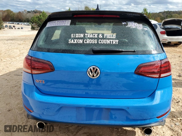 2021 Volkswagen Golf GTI S with VIN 3VW6T7AU0MM007168, listed as a Copart auction lot 79436314 with 26,988 mi miles and Salvage Title. Bid and sale history available at carsss.com. Image 6.