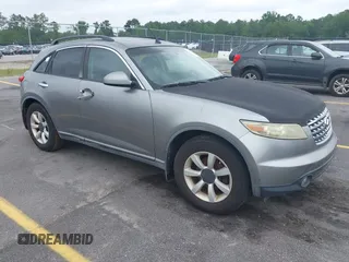 2004 Infiniti FX z VIN JNRAS08U54X110948, wystawiony jako IAAI lot #42360834 z przebiegiem 207 654 mil mil oraz . Historia ofert i sprzedaży dostępna na DreamBid. Obrazek 1.