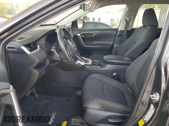 2019 Toyota RAV4 LE with VIN 2T3H1RFV7KW039271, listed as a Copart auction lot 59310205 with 132,865 mi miles and Salvage title. Bid and sale history available at DreamBid. Image 7.