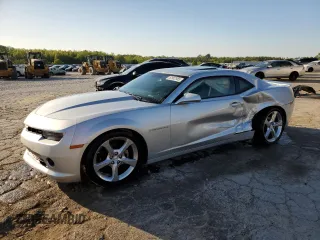 2014 Chevrolet Camaro LT z VIN 2G1FC1E31E9311744, wystawiony jako Copart lot #52962955 z przebiegiem 156 849 mil mil oraz Szkoda całkowita • Salvage title. Historia ofert i sprzedaży dostępna na DreamBid. Obrazek 1.
