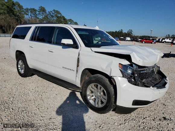 2019 Chevrolet Suburban LT with VIN 1GNSKHKC2KR346694, listed as a Copart auction lot 48565605 with 33,779 mi miles and Salvage Title. Bid and sale history available at carsss.com. Image 4.