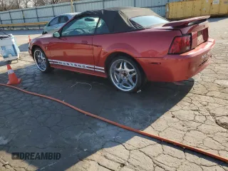 2001 Ford Mustang Deluxe with VIN 1FAFP44421F107940, listed as a Copart auction lot 48740865 with 157,878 mi miles and Salvage Title. Bid and sale history available at carsss.com. Image 2.