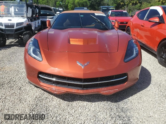 2015 Chevrolet Corvette 3LT with VIN 1G1YF3D73F5124116, listed as a Copart auction lot 73741374 with 0 mi miles and Non Repairable. Bid and sale history available at carsss.com. Image 5.