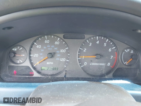 2002 Nissan Sentra GXE z VIN 3N1CB51D12L649594, wystawiony jako IAAI lot #41758242 z przebiegiem 274 883 mil mil oraz . Historia ofert i sprzedaży dostępna na DreamBid. Obrazek 15.
