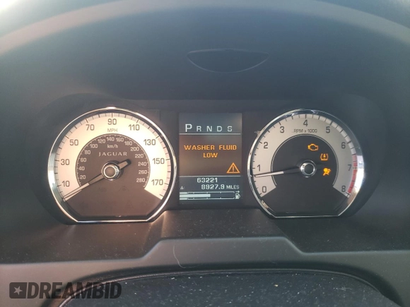 2011 Jaguar XF with VIN SAJWA0FB0BLS14960, listed as a Copart auction lot 43281025 with 63,221 mi miles and Clean Title. Bid and sale history available at DreamBid. Image 9.