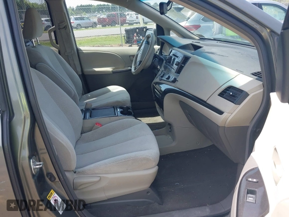 2011 Toyota Sienna LE AAS with VIN 5TDKK3DC7BS014356, listed as a IAAI auction lot 42137928 with 198,400 mi miles and . Bid and sale history available at DreamBid. Image 5.