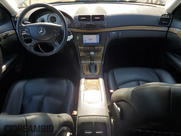 2007 Mercedes-Benz E-Class 3.5L with VIN WDBUF56X87B132731, listed as a Copart auction lot 47575365 with 106,789 mi miles and Salvage Title. Bid and sale history available at carsss.com. Image 8.