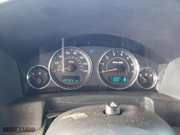 2007 Jeep Commander Sport with VIN 1J8HH48K97C655056, listed as a Copart auction lot 45731735 with 287,972 mi miles and Salvage Title. Bid and sale history available at carsss.com. Image 9.