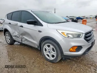 2017 Ford Escape S with VIN 1FMCU0F71HUD44345, listed as a Copart auction lot 60644215 with 115,300 mi miles and Salvage title. Bid and sale history available at DreamBid. Image 4.