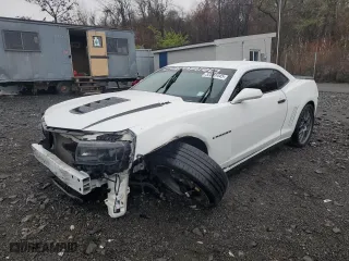 2014 Chevrolet Camaro SS with VIN 2G1FK1EJ3E9291384, listed as a Copart auction lot 52081445 with 61,880 mi miles and Salvage Title. Bid and sale history available at carsss.com. Image 1.