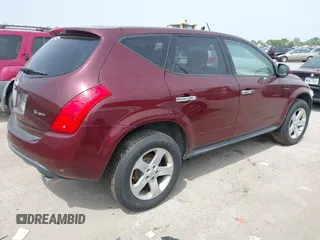 2005 Nissan Murano SL z VIN JN8AZ08W25W422525, wystawiony jako IAAI lot #41922432 z przebiegiem 88 060 mil mil oraz . Historia ofert i sprzedaży dostępna na DreamBid. Obrazek 4.