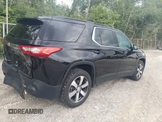 2021 Chevrolet Traverse LT Leather with VIN 1GNEVHKW6MJ262684, listed as a Copart auction lot 64939884 with 27,744 mi miles and Salvage Title. Bid and sale history available at carsss.com. Image 3.