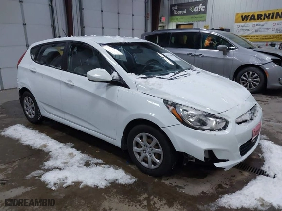 2012 Hyundai Accent GS with VIN KMHCT5AE8CU042470, listed as a IAAI auction lot 41021964 with 94,574 mi miles. Bid and sale history available at carsss.com. Image 1.