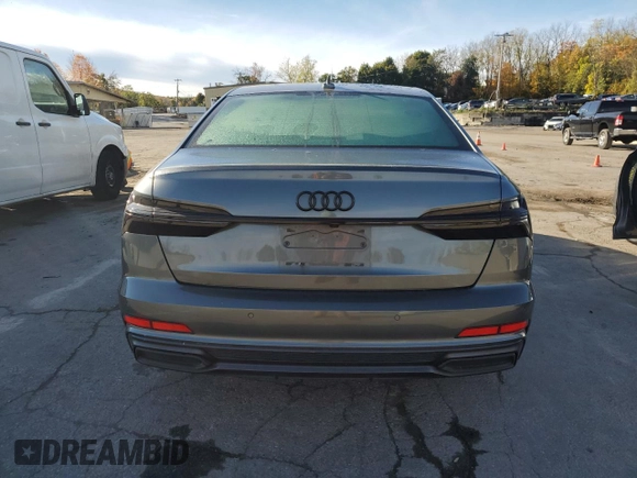 2019 Audi A6 Premium with VIN WAUK2AF22KN105692, listed as a Copart auction lot 75310904 with 101,202 mi miles and Salvage Title. Bid and sale history available at carsss.com. Image 6.