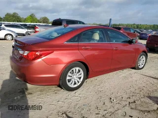 2012 Hyundai Sonata GLS with VIN 5NPEB4AC6CH495182, listed as a Copart auction lot 51501695 with Not Provided miles and Salvage Title. Bid and sale history available at carsss.com. Image 3.