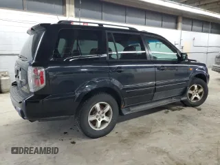 2006 Honda Pilot EX-L with VIN 2HKYF18766H539257, listed as a Copart auction lot 49101135 with 123,968 mi miles and Clean Title. Bid and sale history available at DreamBid. Image 3.
