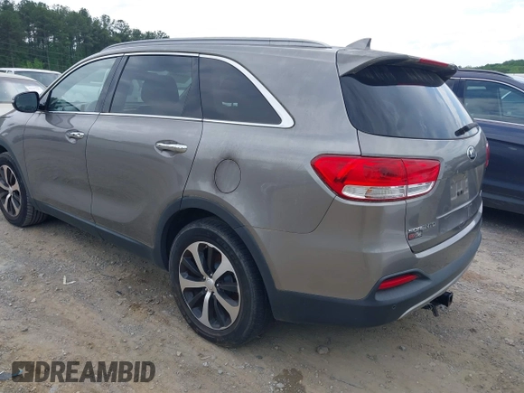 2016 Kia Sorento EX with VIN 5XYPH4A54GG007224, listed as a IAAI auction lot 42181058 with 131,169 mi miles. Bid and sale history available at carsss.com. Image 3.